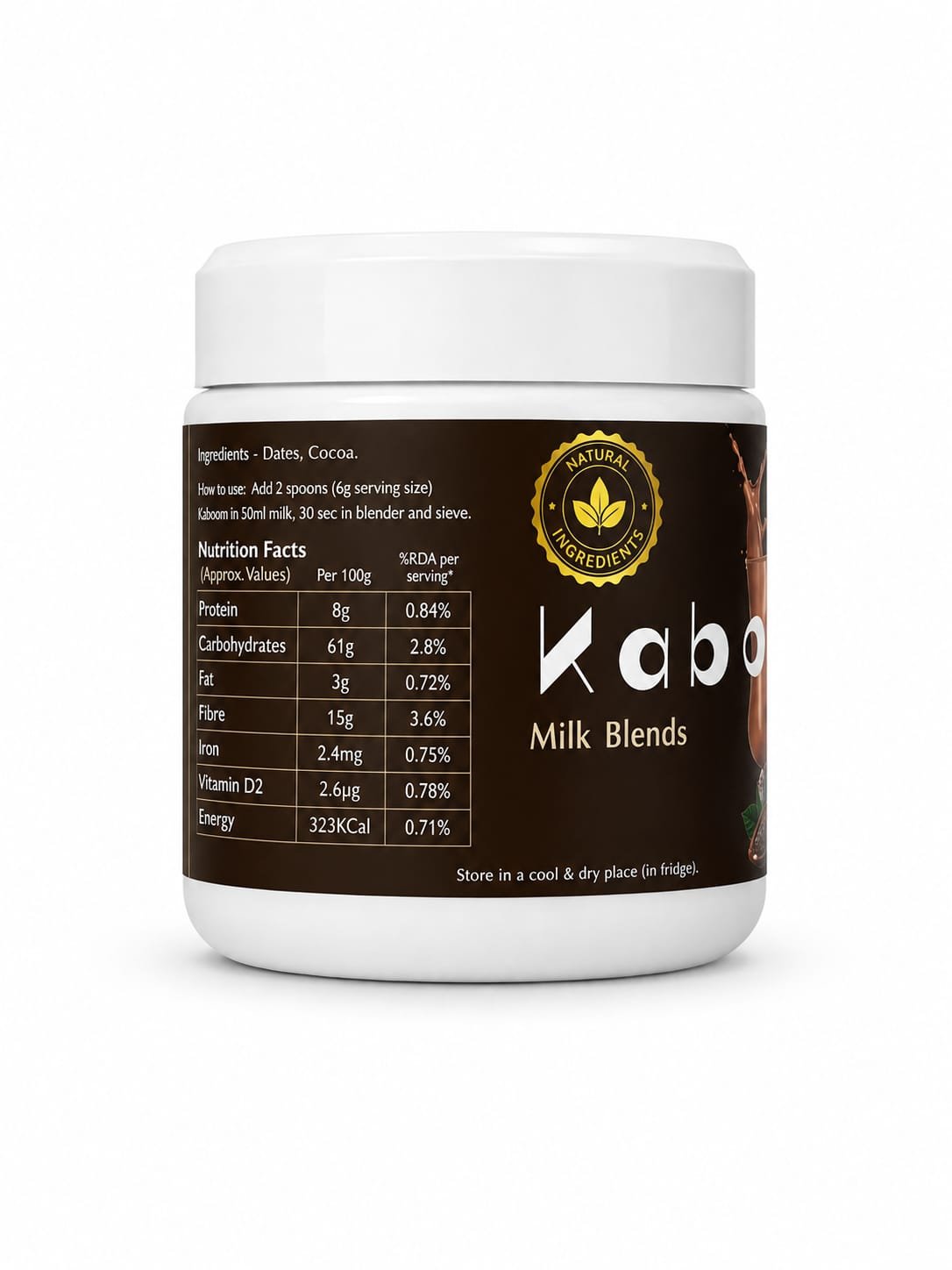 Kaboom – Natural Vitamin D2 & Antioxidant Blend