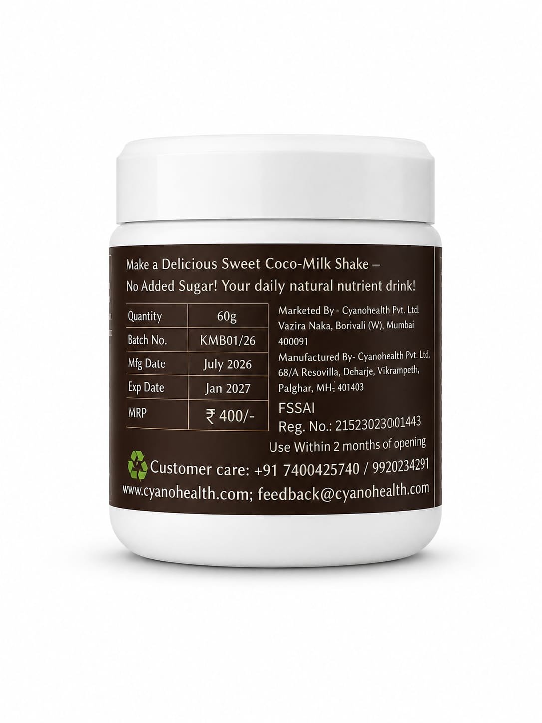 Kaboom – Natural Vitamin D2 & Antioxidant Blend
